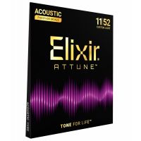 Elixir 21027 Attune, Phosphore Bronze, Custom Light, 11-52 - Vue 1